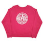 Womens Burgundy ACDC High Voltage Rock & Roll Crewneck Jumper