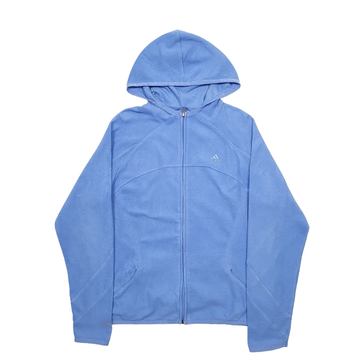 Mens Blue Adidas  Full Zip Jumper