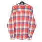 Mens Red Levis Flannel Trucker Lumberjack Long Sleeve Shirt