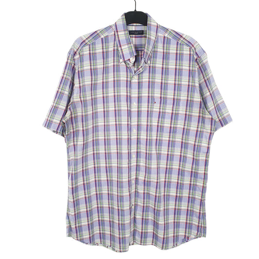 Mens Lilac Tommy Hilfiger  Short Sleeve Shirt