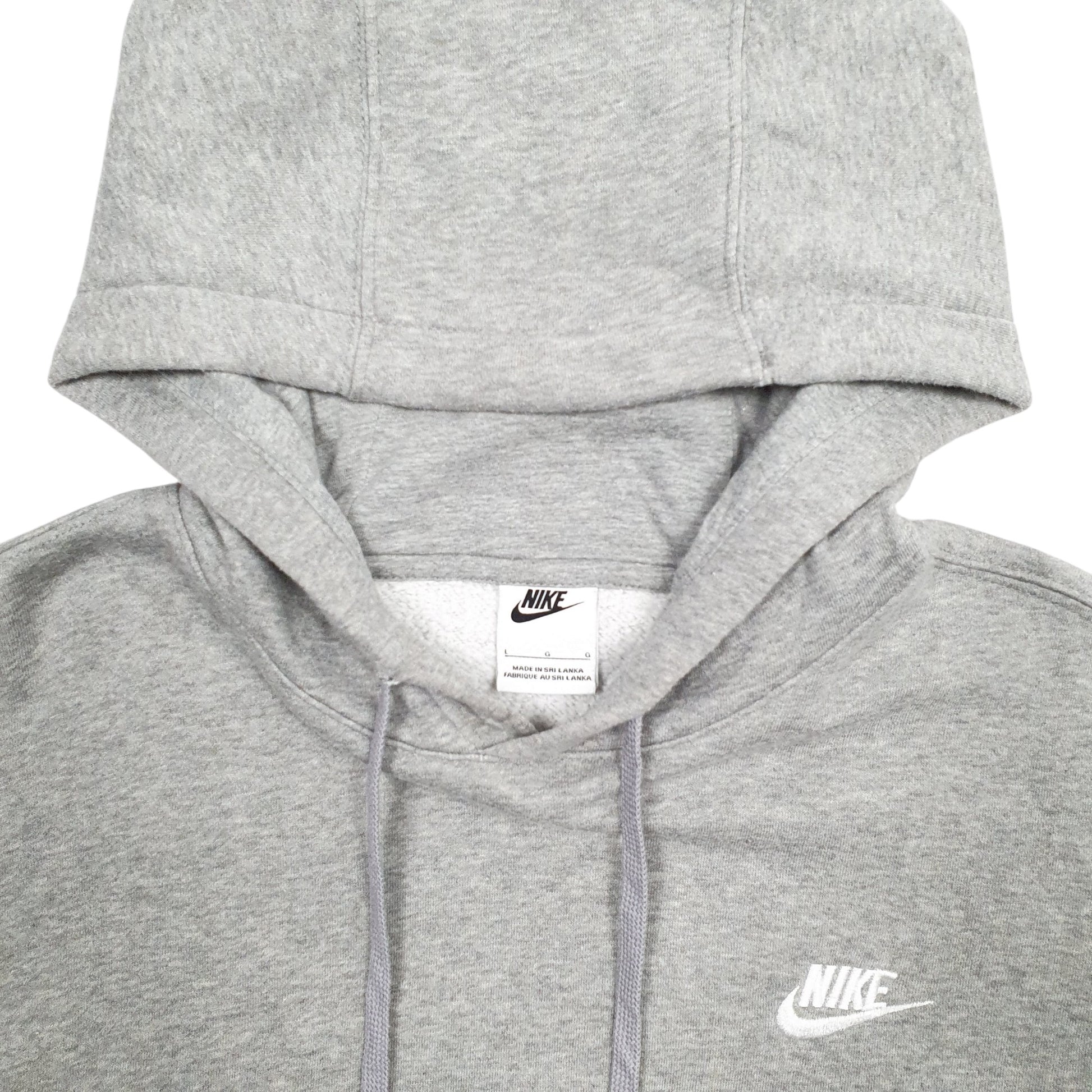 Mens Grey Nike  Hoodie Jumper