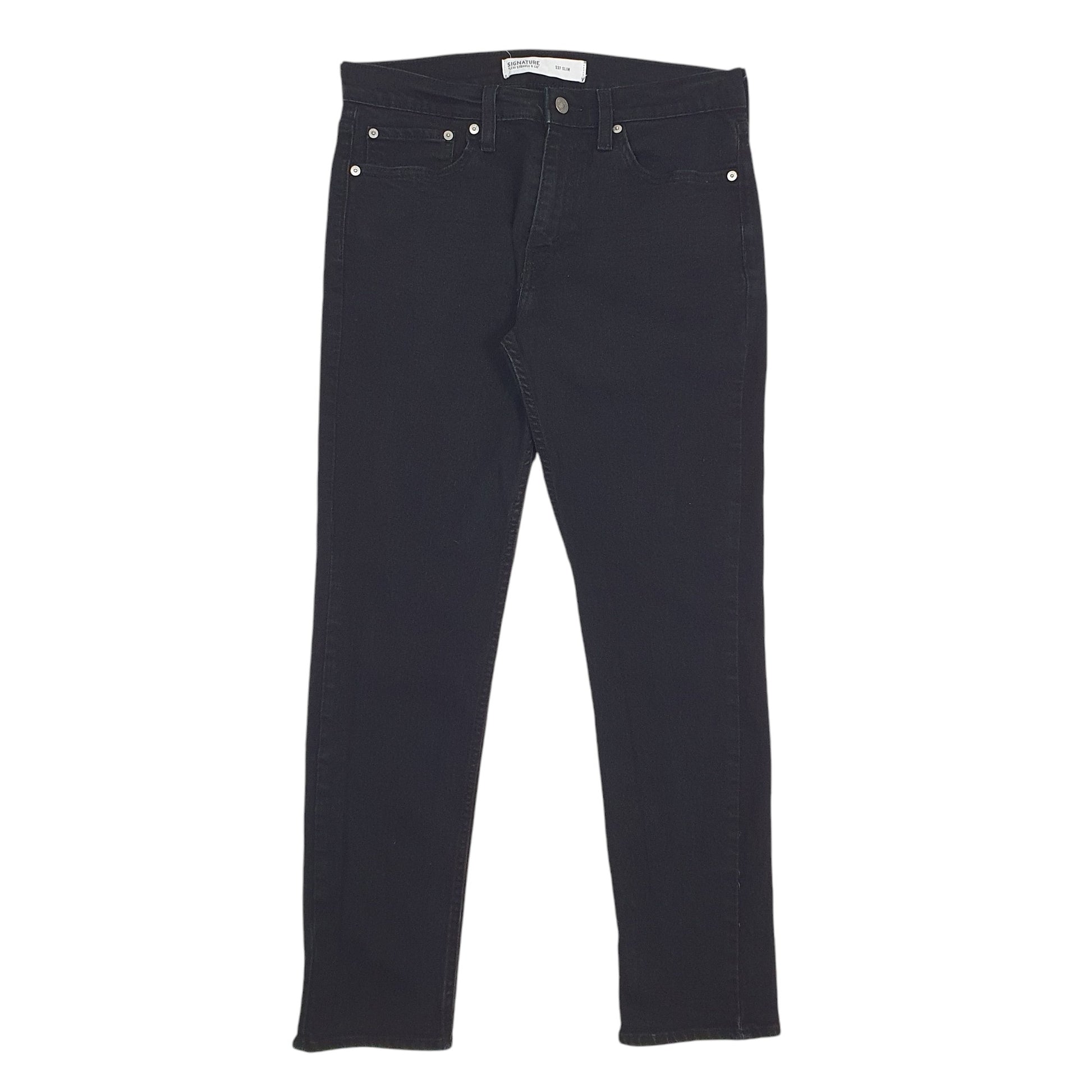 Mens Black Levis  Signature JeansW32 L30