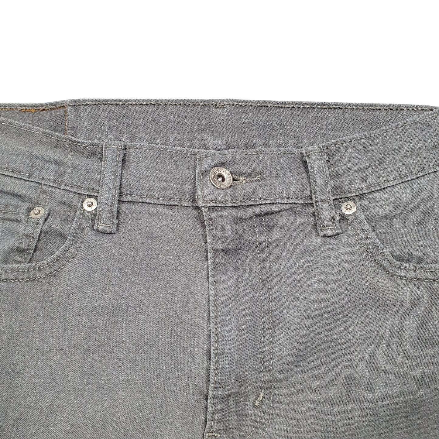 Mens Grey Levis Stretch 511 JeansW33 L30