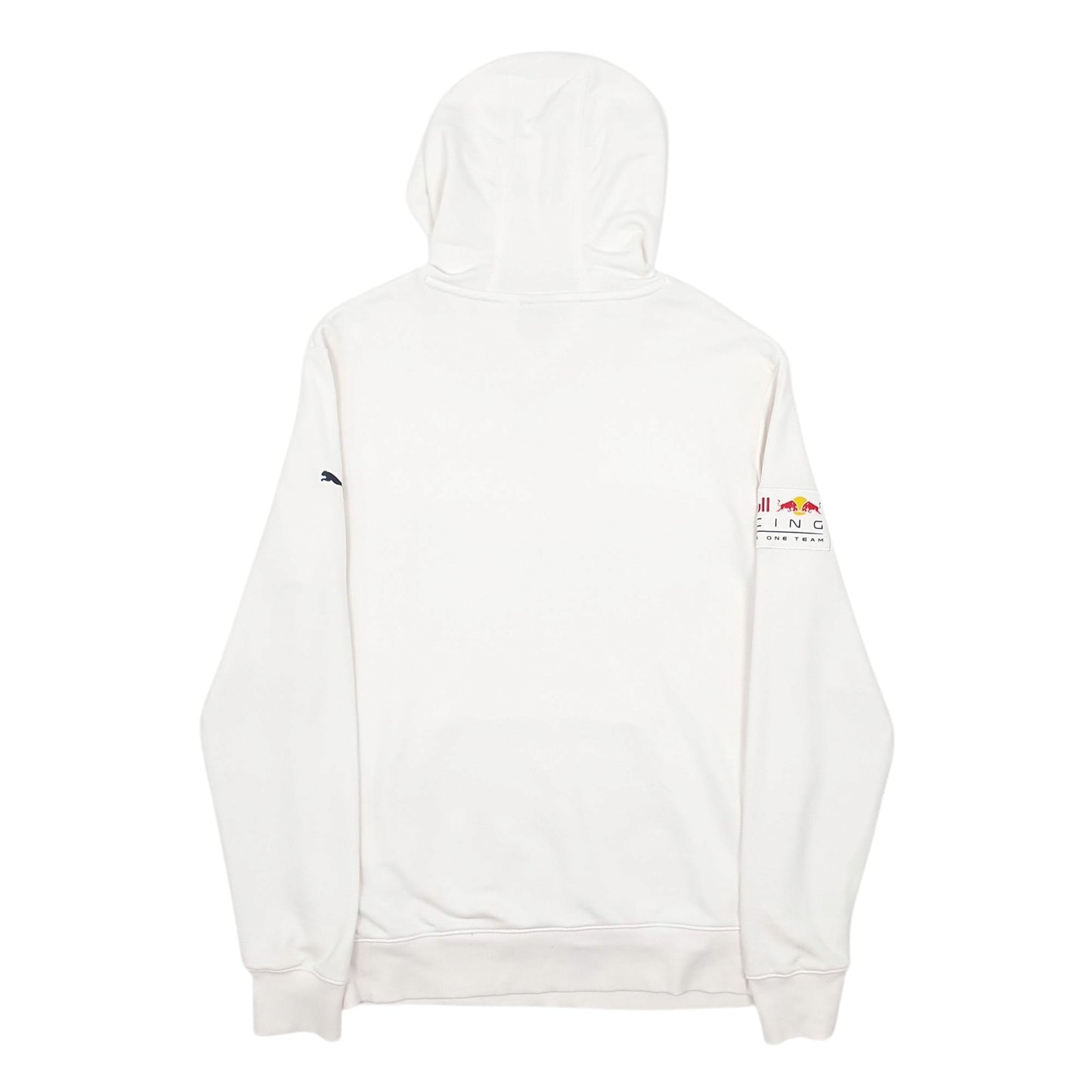 Mens White Puma RedBull Formula One Hoodie Jumper
