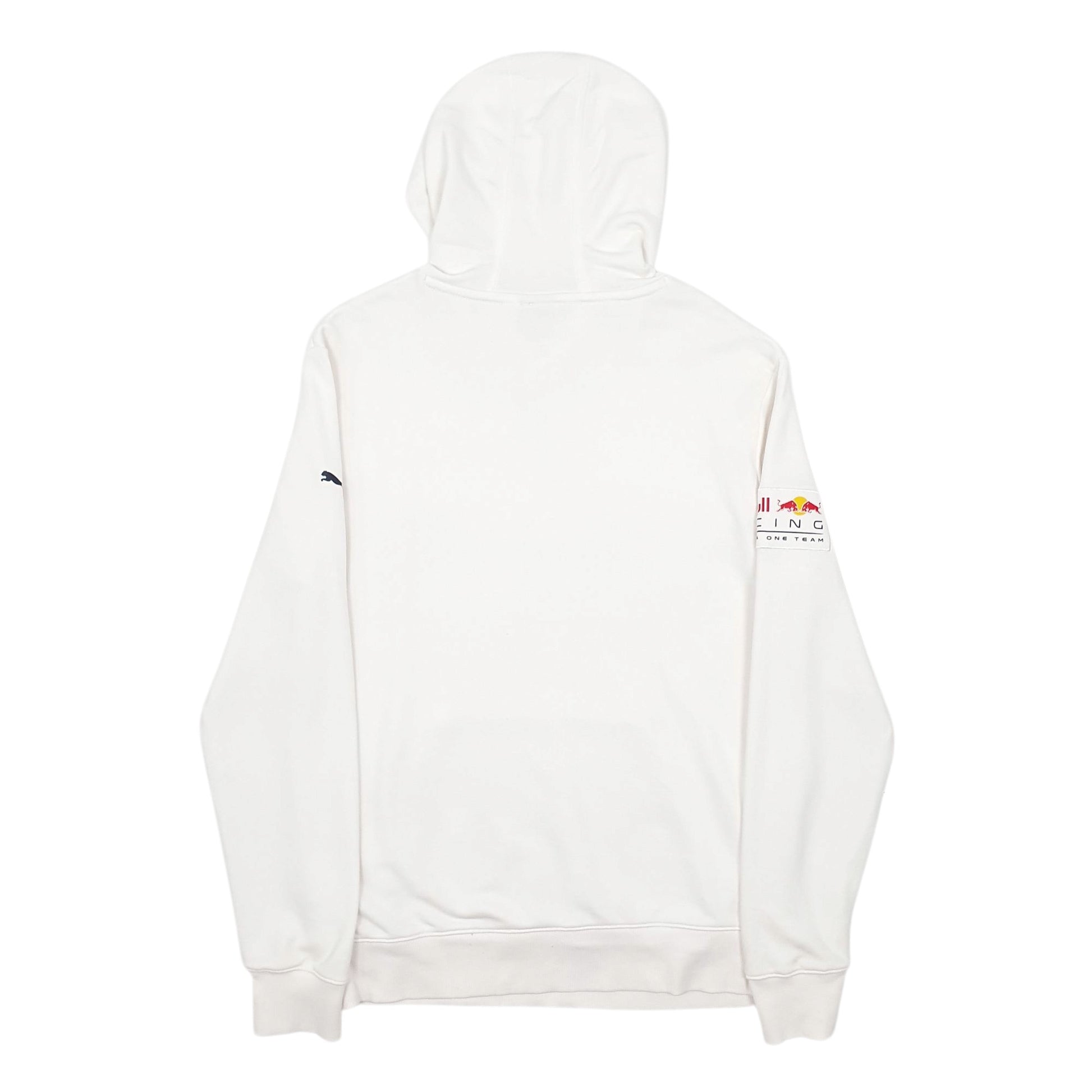 Mens White Puma RedBull Formula One Hoodie Jumper