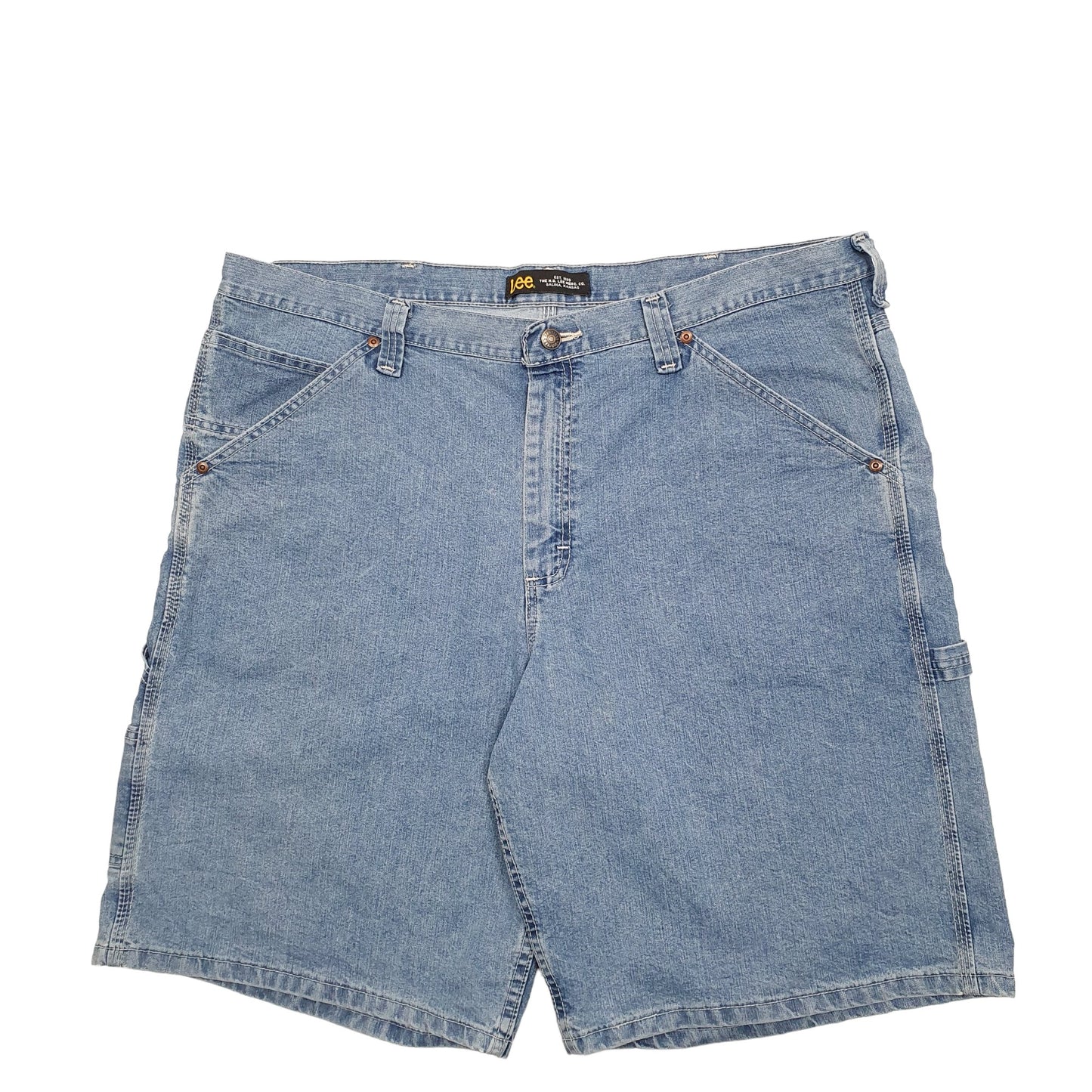 Mens Blue Lee  Carpenter Shorts