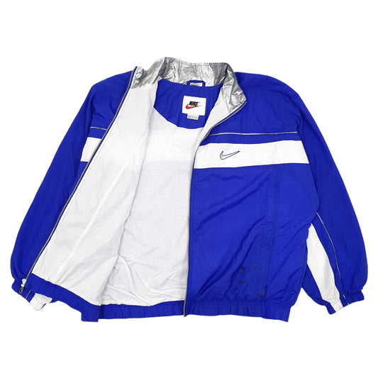 Mens Blue Nike Vintage 90s  Coat