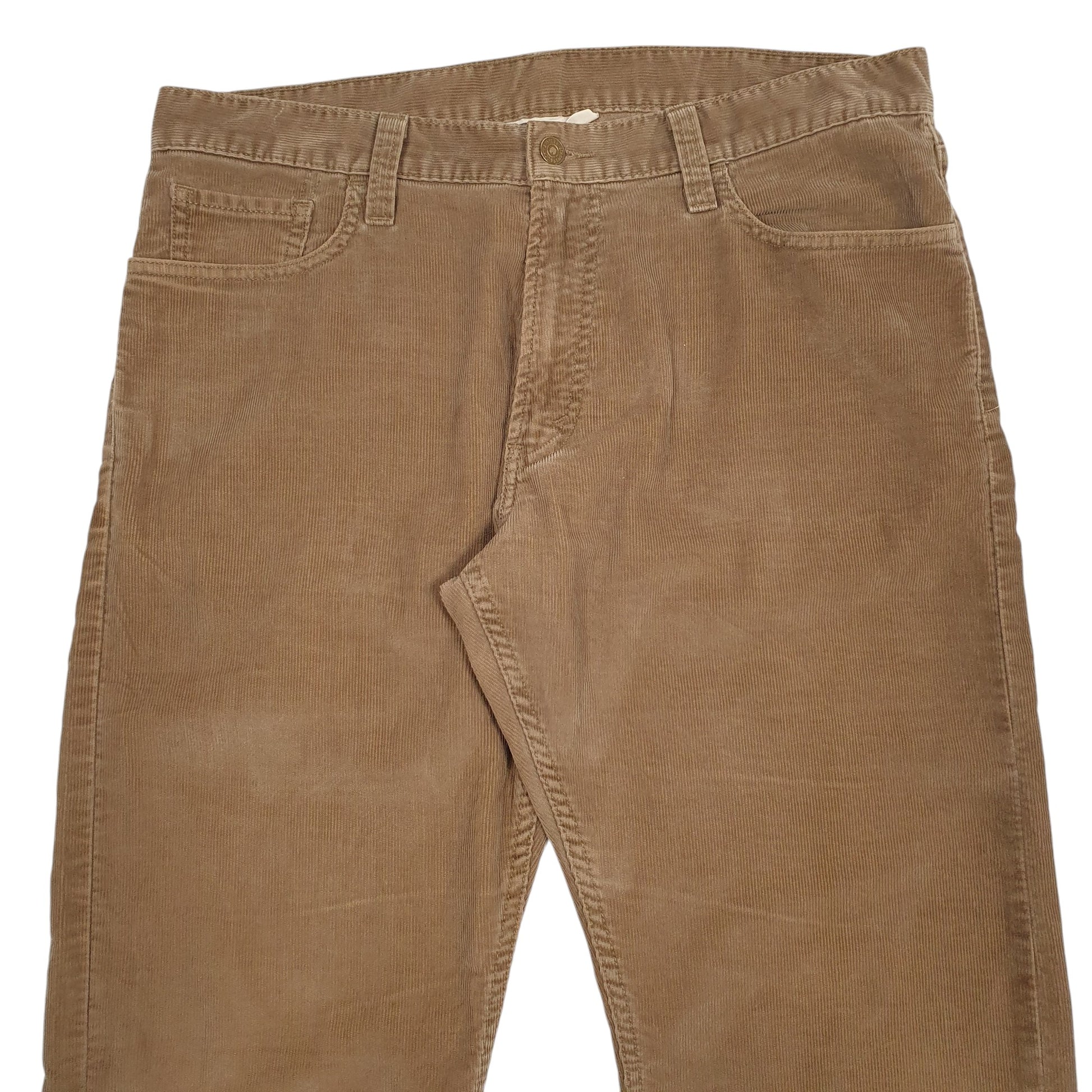 Mens Beige Levis  Corduroy Trousers