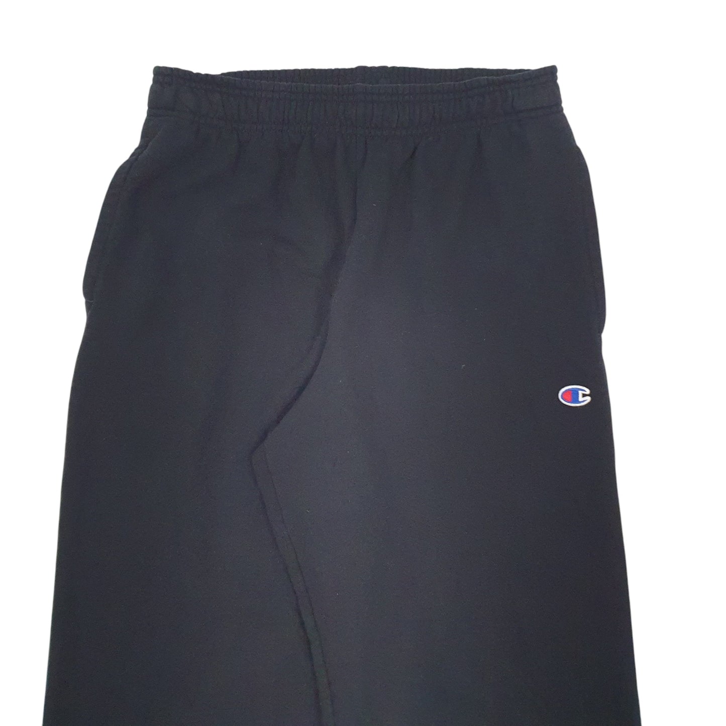 Mens Black Champion  Jogger Trousers