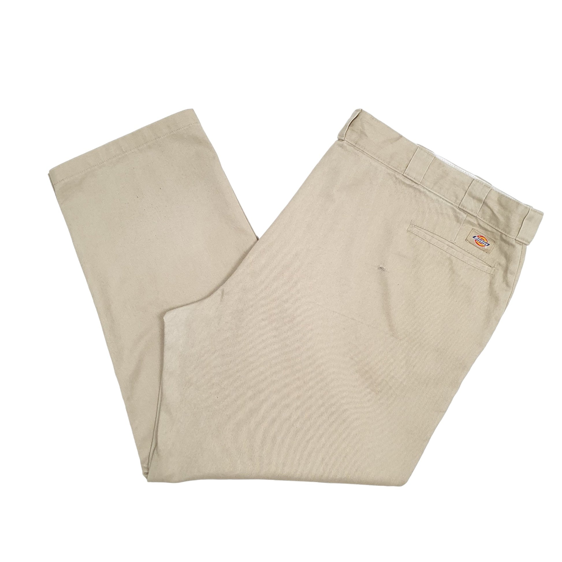 Mens Beige Dickies 874 Original Fit Chino Trousers