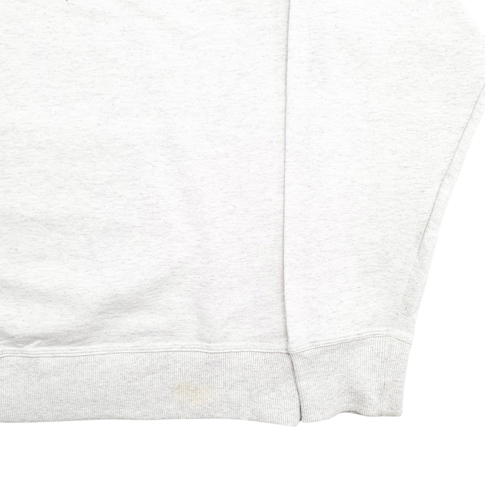 Mens Grey Champion Spellout Hoodie Jumper