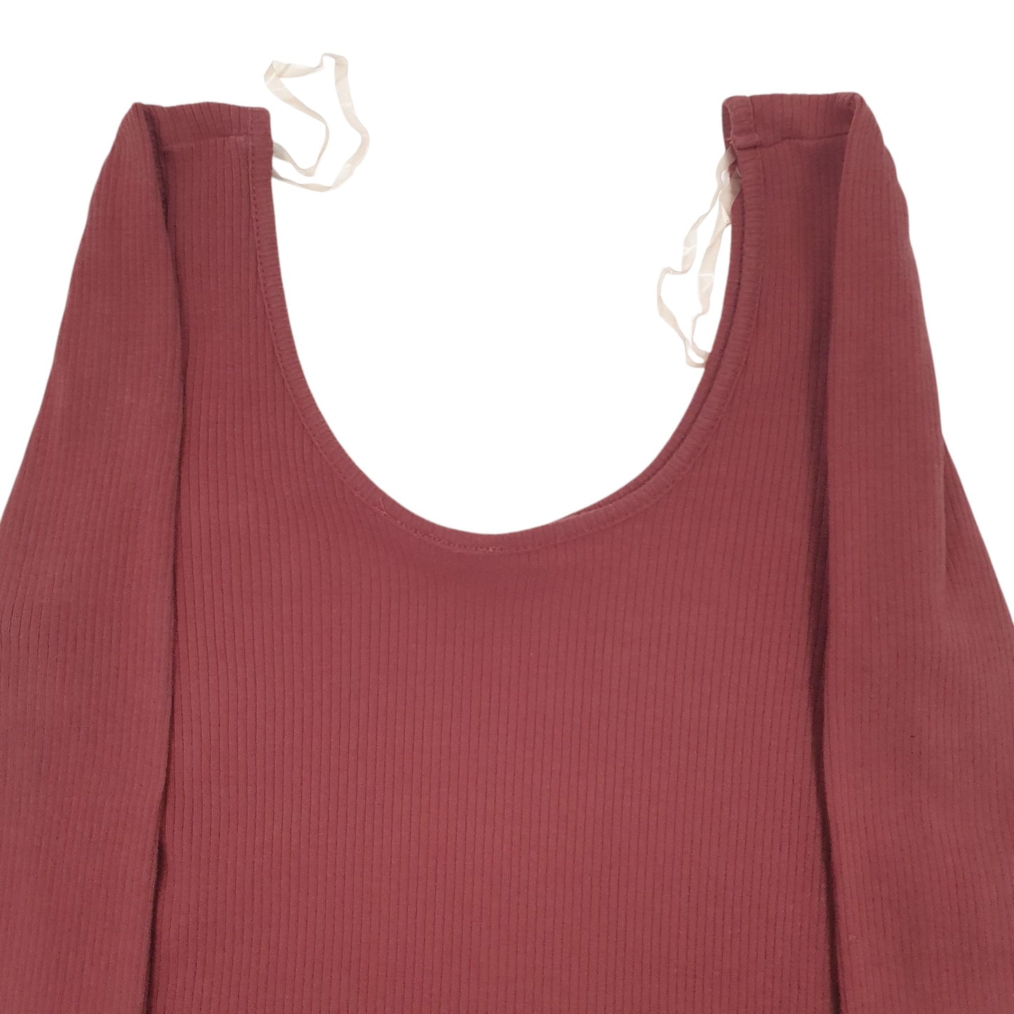 Womens Red Ardene Stretch Long Sleeve T Shirt