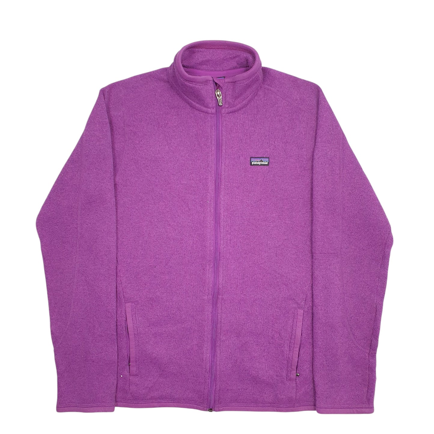 Womens Purple Patagonia  Full Zip Jumper