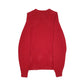 Mens Red Nautica Knit Crewneck Jumper