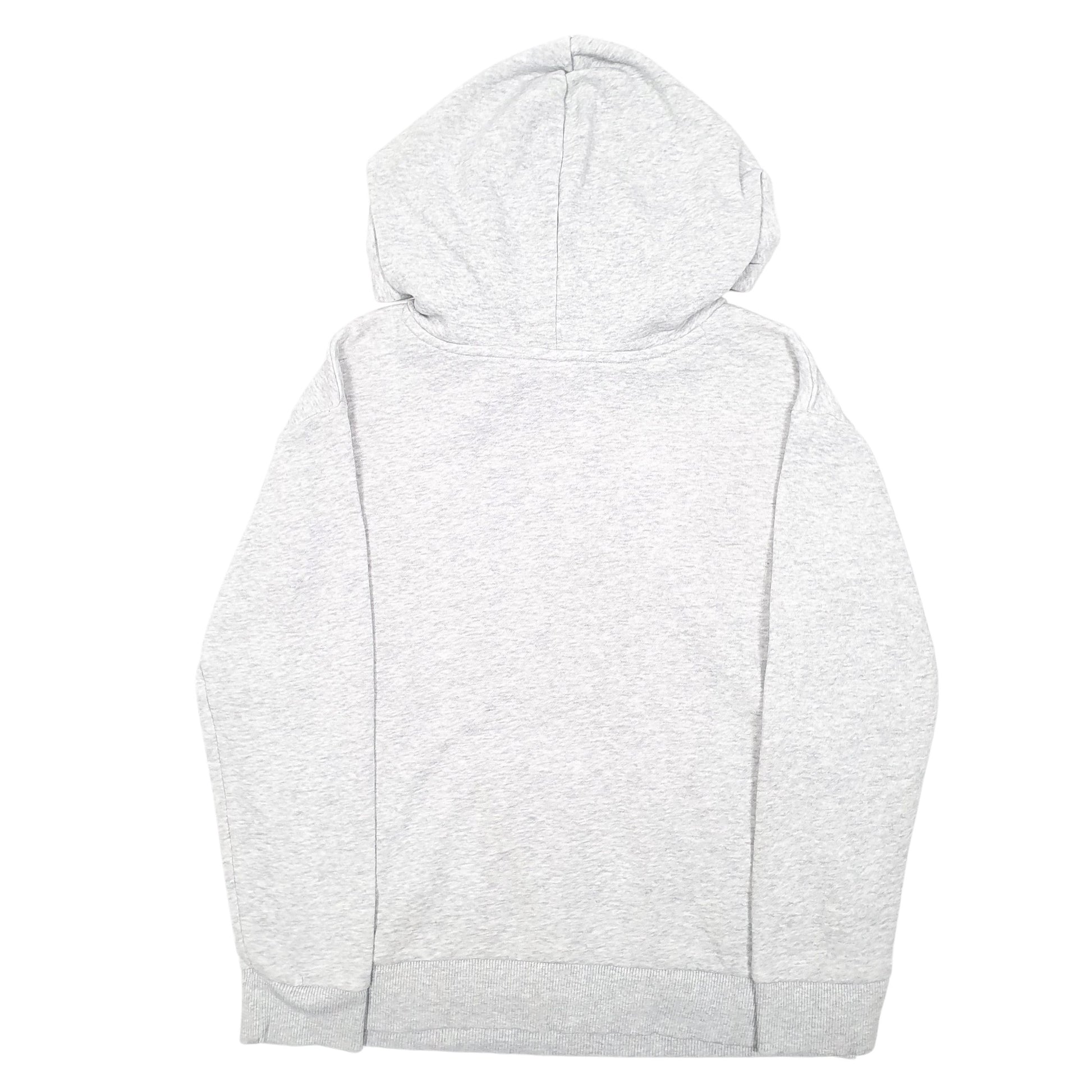 Womens Grey Puma Spellout Hoodie Jumper
