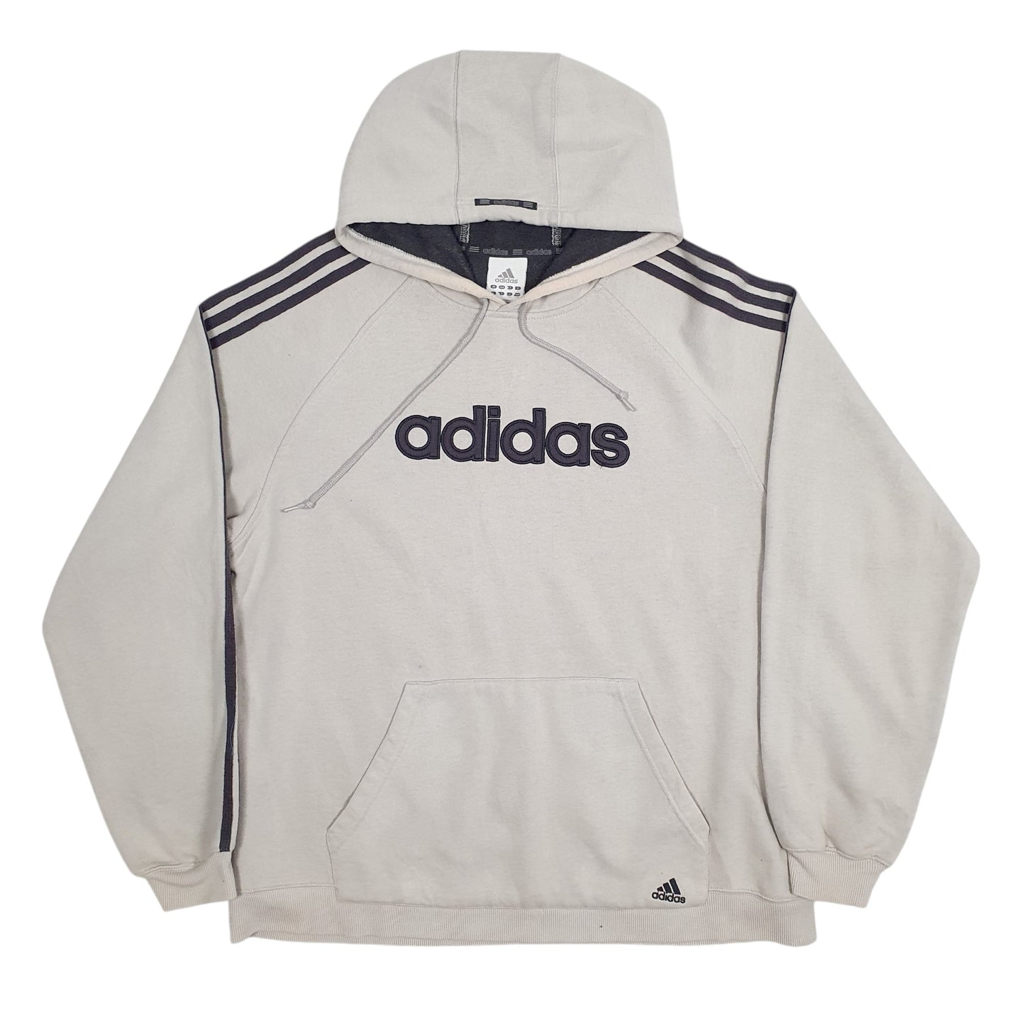 Mens Grey Adidas  Hoodie Jumper