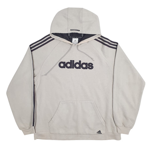 Mens Grey Adidas  Hoodie Jumper