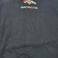 Mens Navy NFL Denver Broncos Football USA Spellout Crewneck Jumper