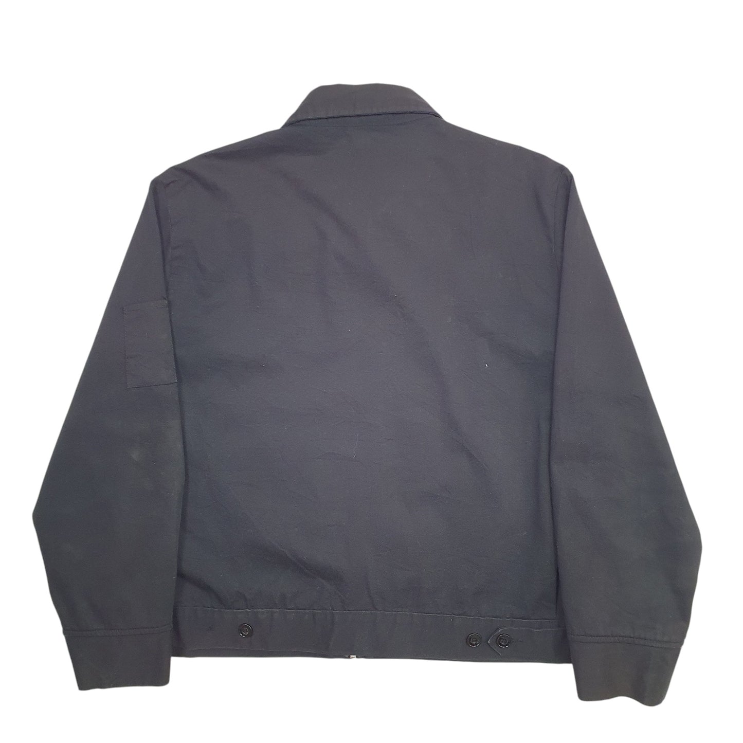 Mens Black Dickies   Coat
