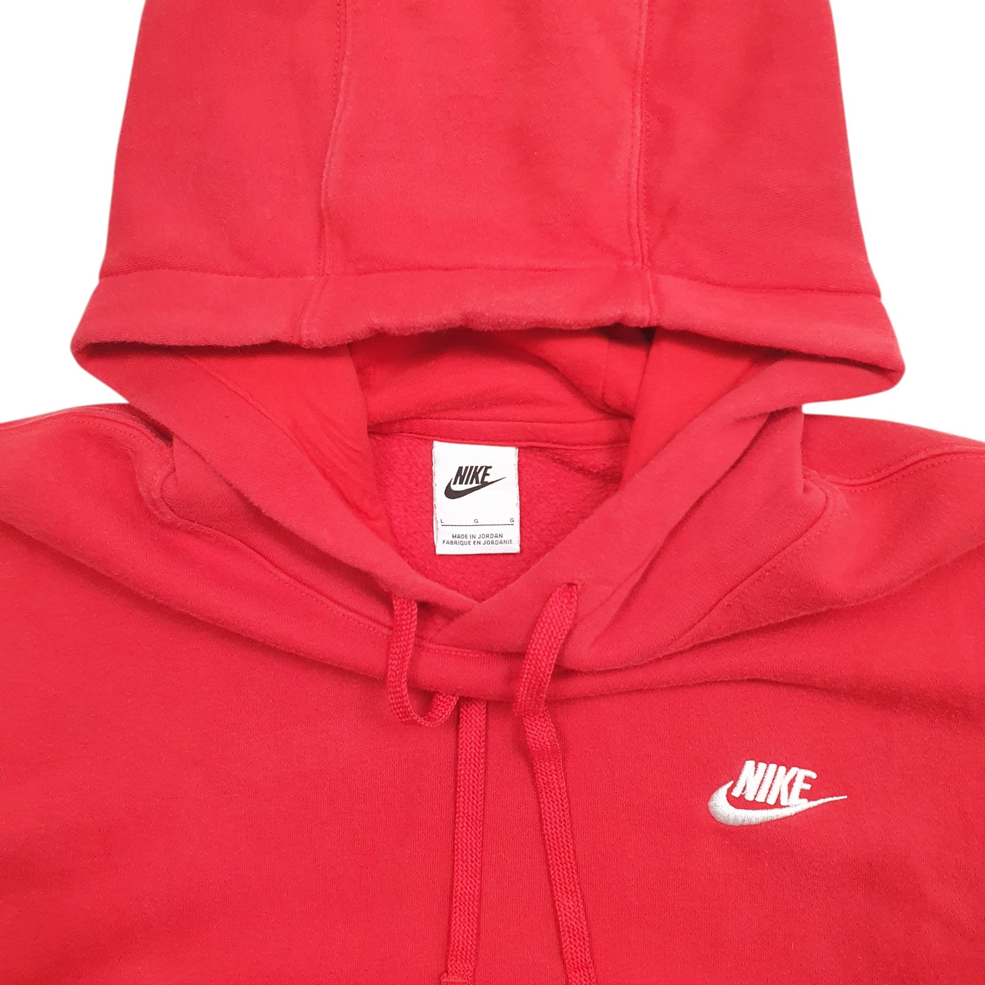 Mens Red Nike  Hoodie Jumper