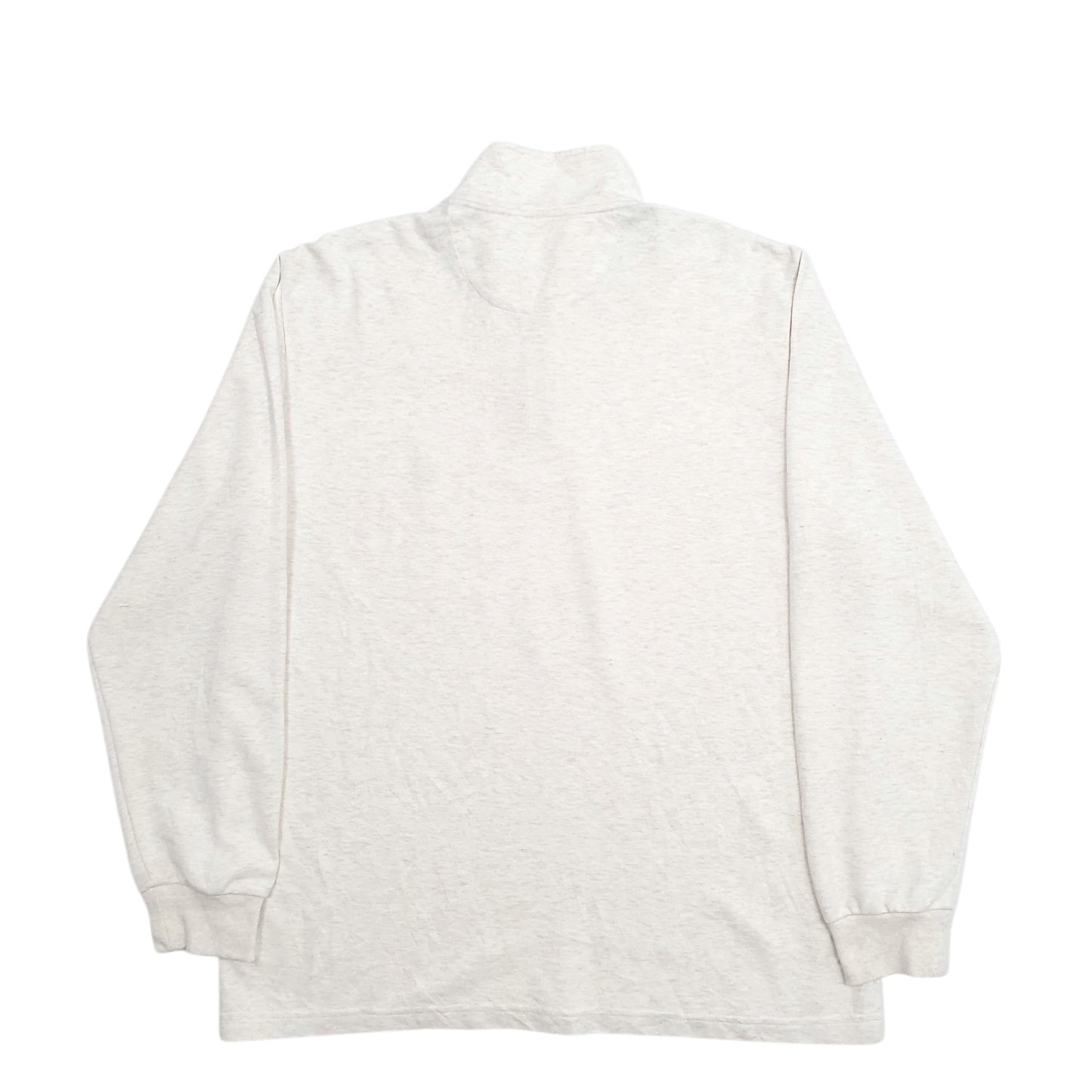 Mens Cream Ralph Lauren  Quarter Zip Jumper