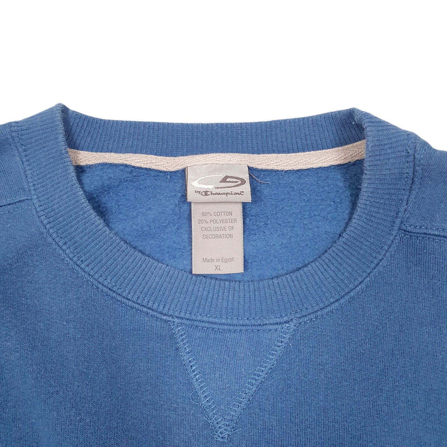 Womens Blue Champion C9 Crewneck Jumper