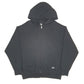 Mens Black Dickies Workwear Hoodie Storm Full Zip Jumper