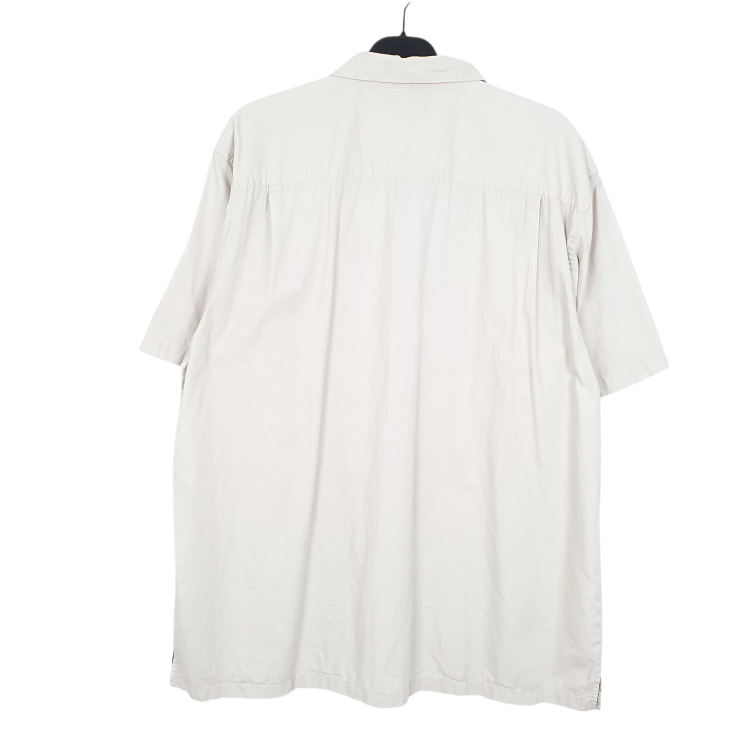 Mens Beige Columbia Sportswear  Short Sleeve Shirt