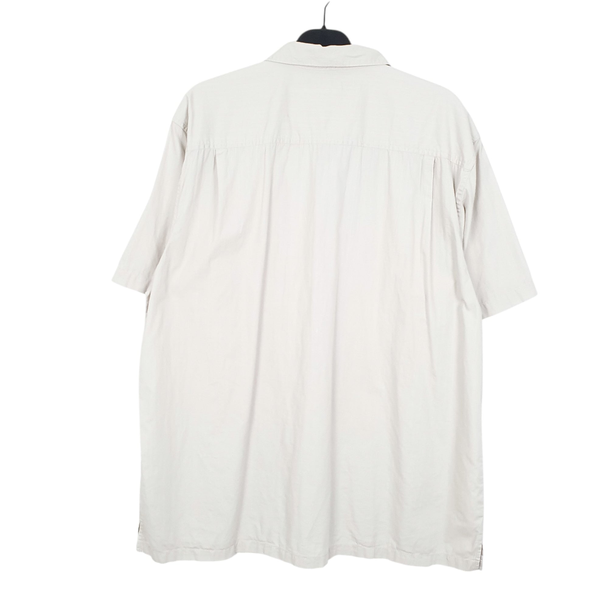 Mens Beige Columbia Sportswear  Short Sleeve Shirt