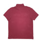Mens Burgundy Tommy Hilfiger  Short Sleeve Polo Shirt