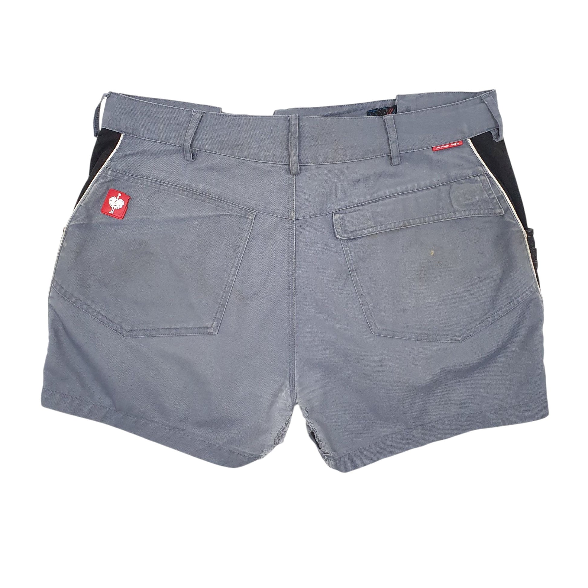 Mens Grey Engelbert Strauss Workwear Carpenter Shorts