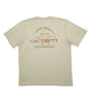 Mens Green Carhartt Spellout Short Sleeve T Shirt