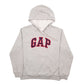 Womens Grey Gap Spellout Hoodie Jumper