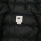 Mens Black Nike Longline Trench Parka Storm Fit  Coat