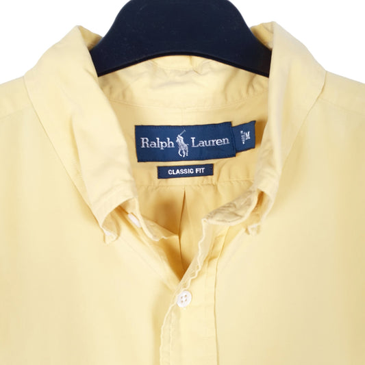 Mens Yellow Ralph Lauren  Short Sleeve Shirt