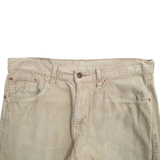 Mens Beige Levis  Corduroy Trousers