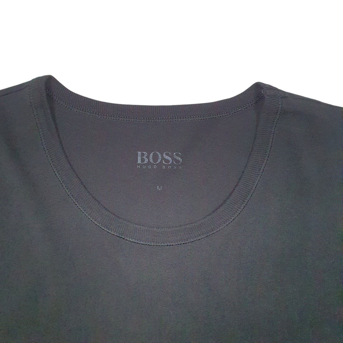 Mens Black Hugo Boss Slim Short Sleeve T Shirt