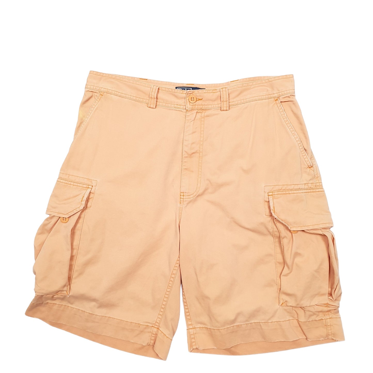 Mens Orange Polo Ralph Lauren  Cargo Shorts