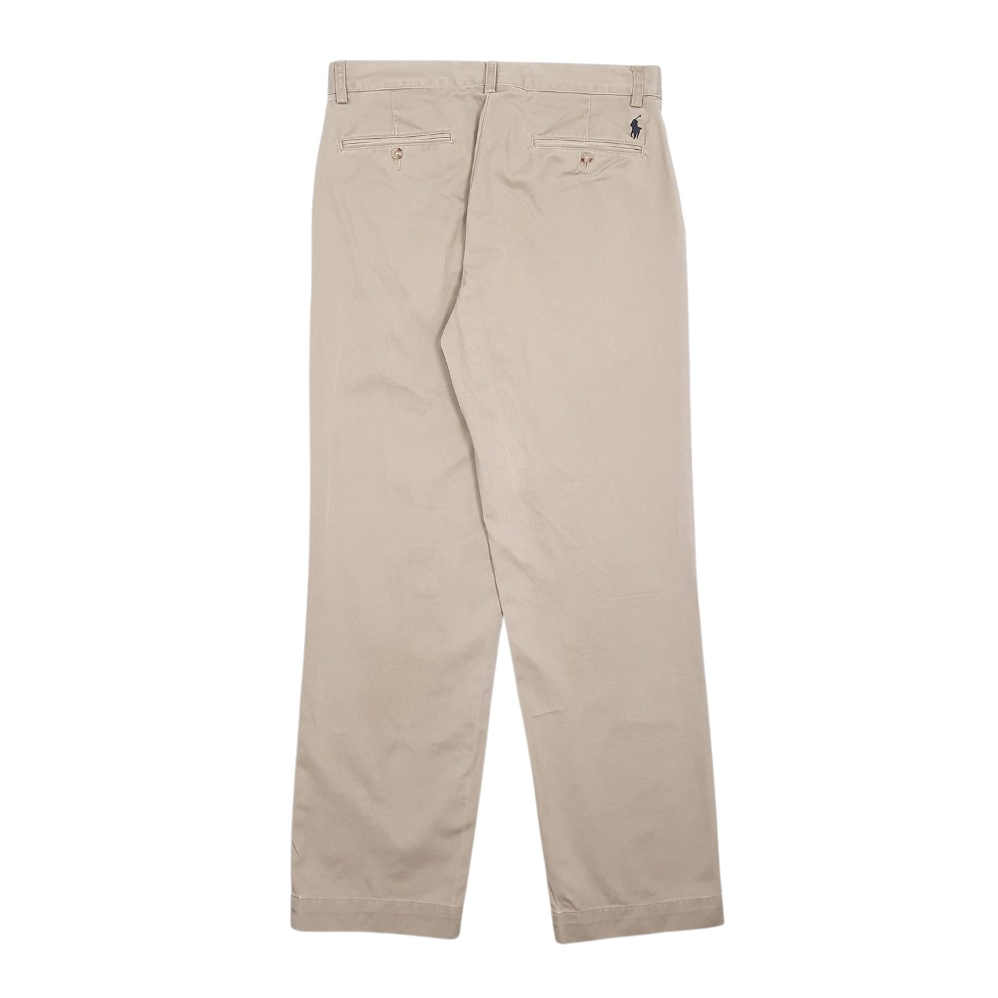 Mens Beige Polo Ralph Lauren Preston Pant Chino Trousers