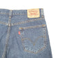 Mens Blue Levis Denim Jeans Jorts 505 Cut Offs Denim Shorts