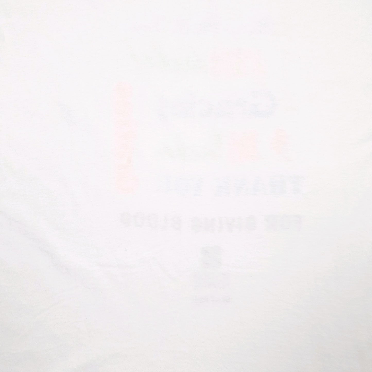 Mens White Fruit Of The Loom Single Stitch Vintage 90s Short Sleeve T Shirt