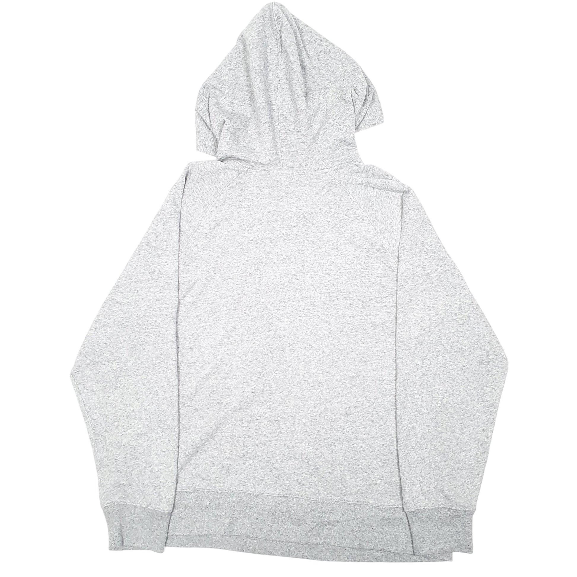 Mens Grey Levis Spellout Hoodie Jumper