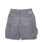 Mens Grey Carhartt Workwear Cargo Shorts
