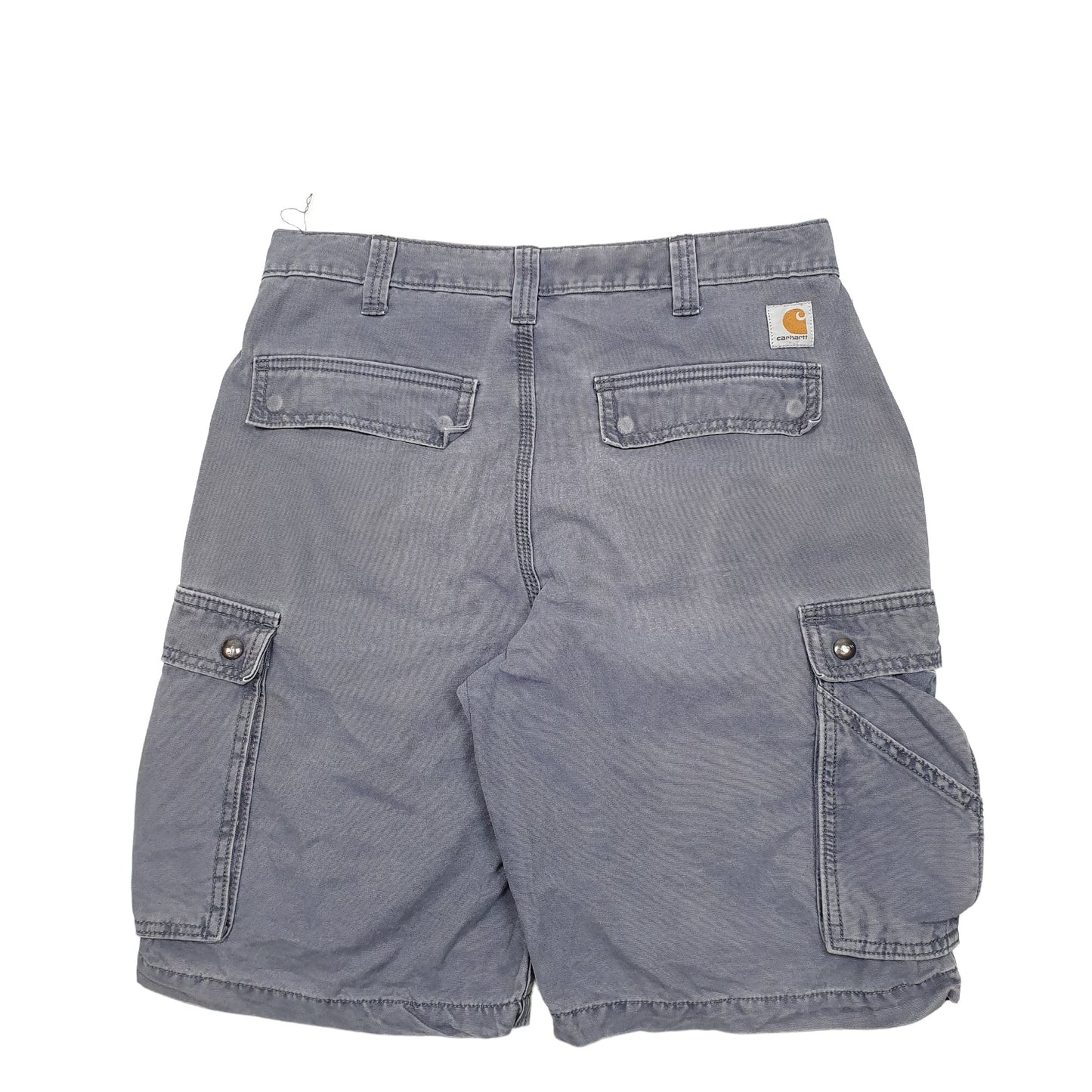 Mens Grey Carhartt Workwear Cargo Shorts