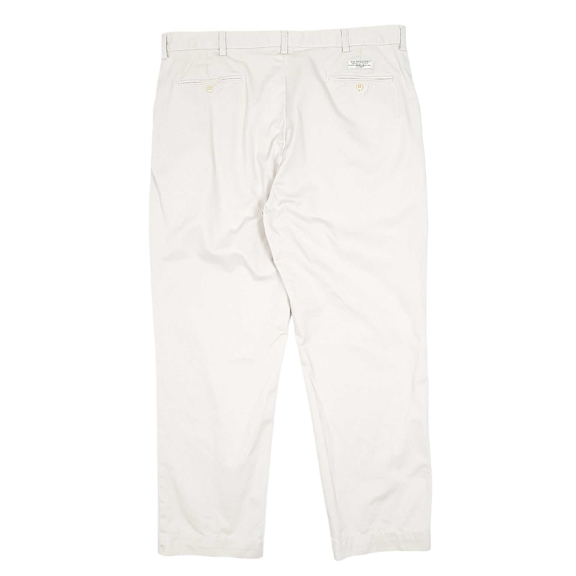 Mens Beige Polo Ralph Lauren Prospect Pant Chino Trousers