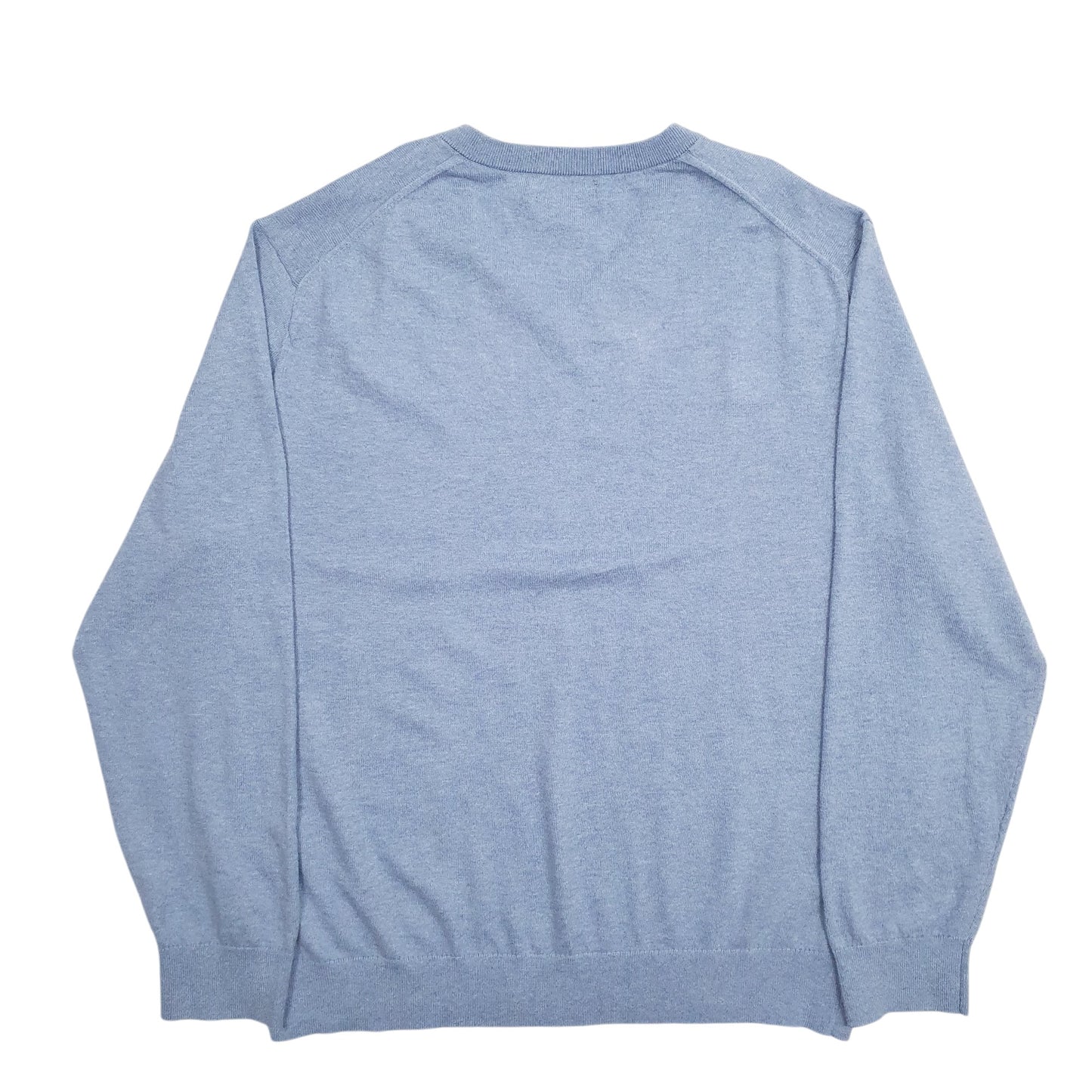 Mens Blue Nautica Knit Crewneck Jumper