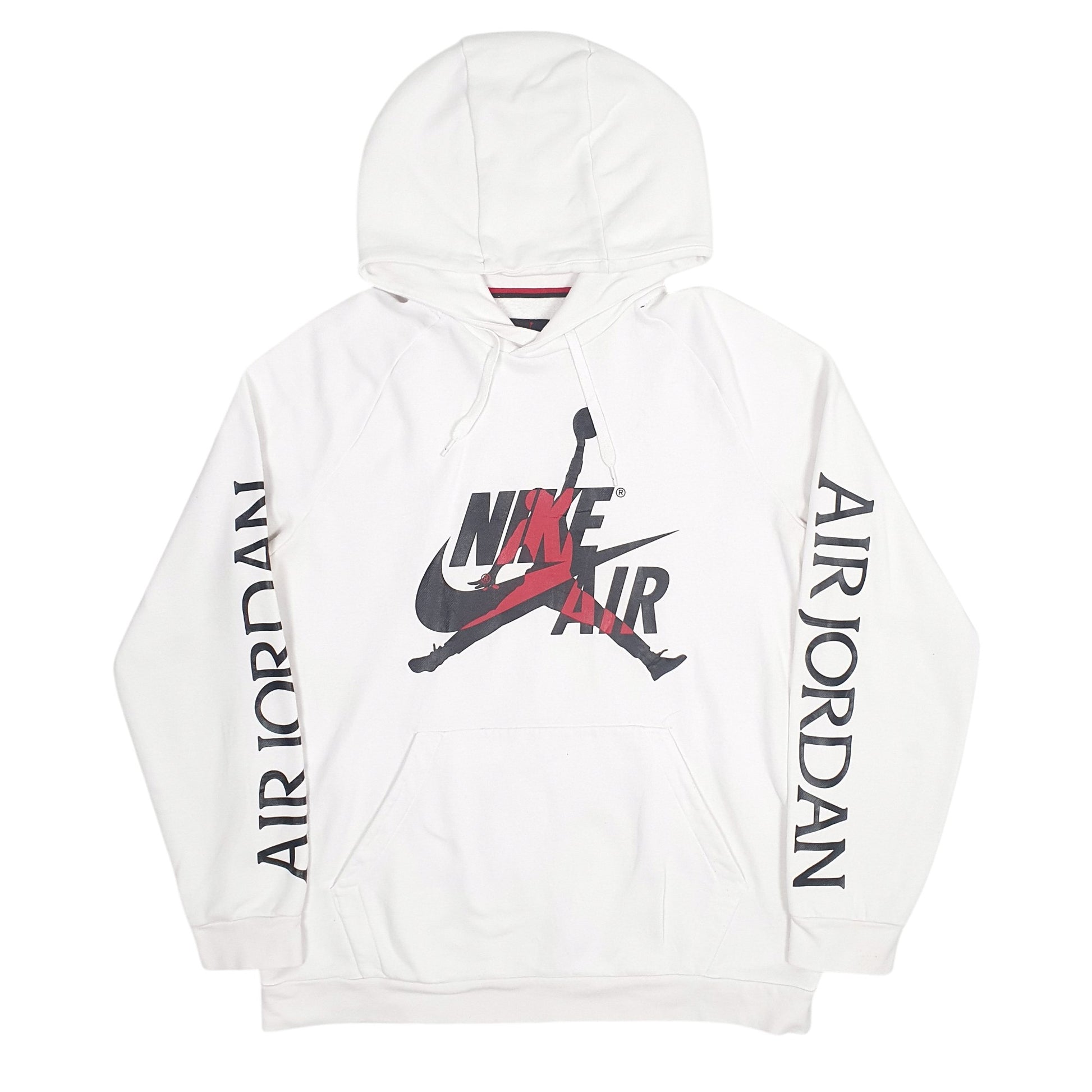 Mens White Nike Air Hoodie Jumper