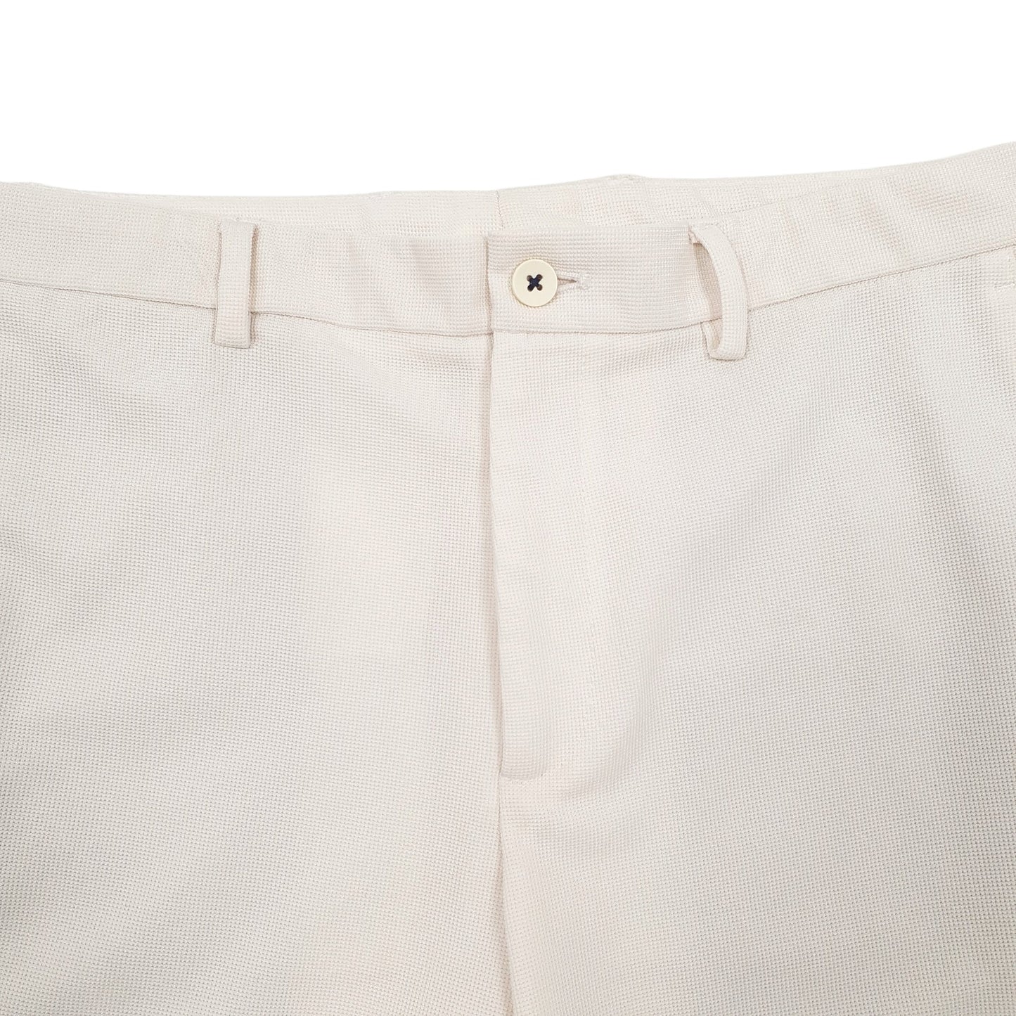 Mens Cream Zara  Chino Shorts