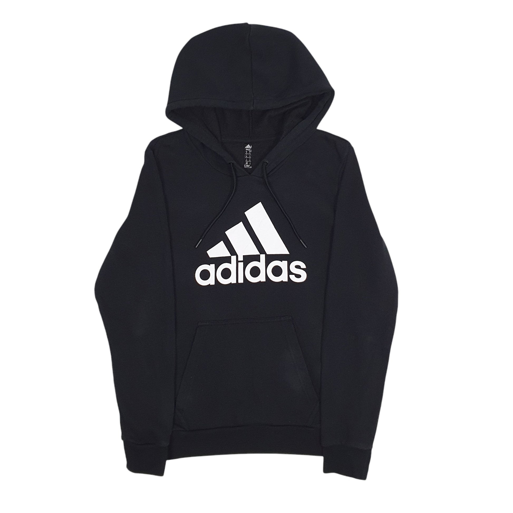 Mens Black Adidas Golf Hoodie Jumper