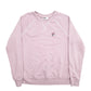 Womens Pink Fila  Crewneck Jumper